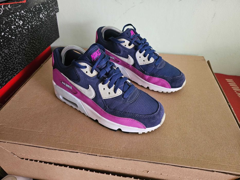 Buty Nike Air Max 90 Mesh 38.5(24cm) Midnight Navy