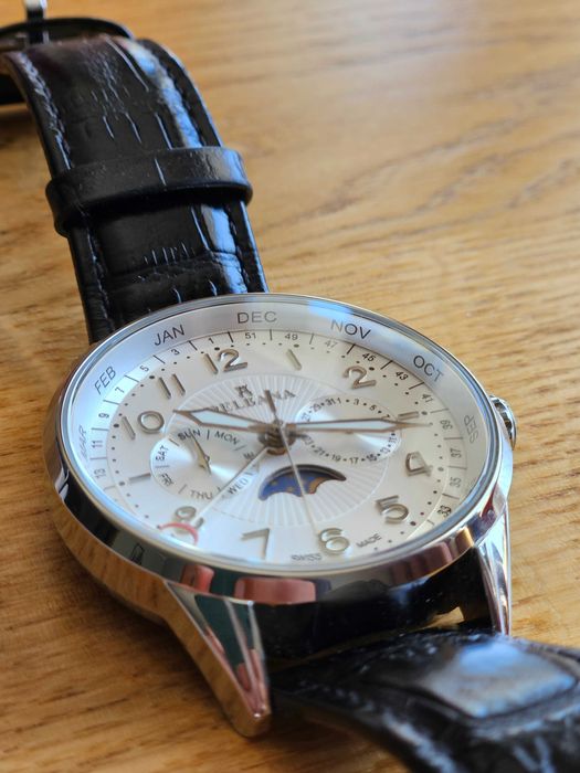 Zegarek męski Delbana Retro Moonphase