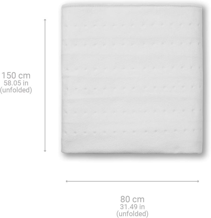 Mata grzewcza Medisana HU 662 biała 100 W 150 x 80 cm