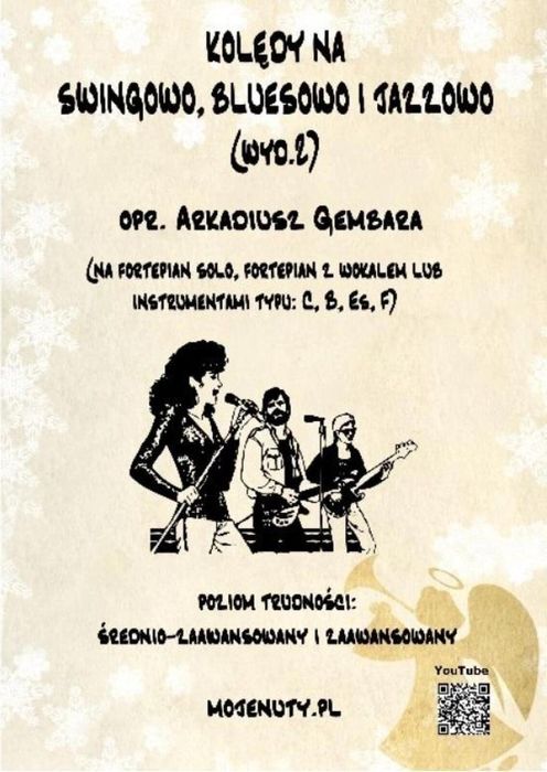 Kolędy na swingowo, bluesowo i jazzowo mojenuty.pl Arkadiusz Gembara