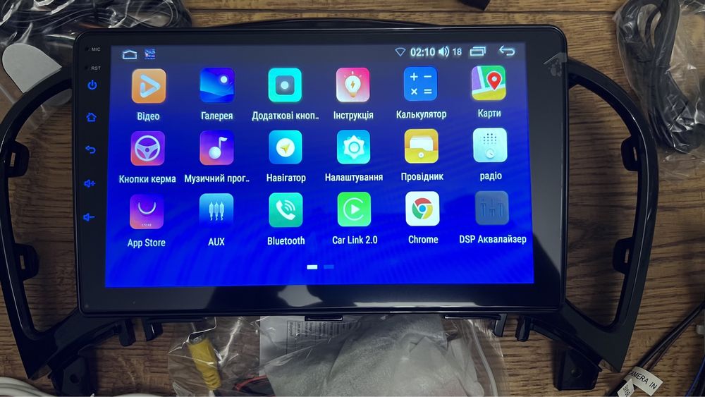 Магнітола Catplay Android Nissan Juke YF15 Ніссан Жук gps  Андроїд