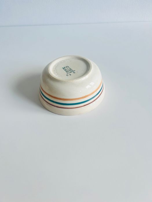 Miseczka Vintage Barbara Włocławek, ręcznie malowana - okres PRL