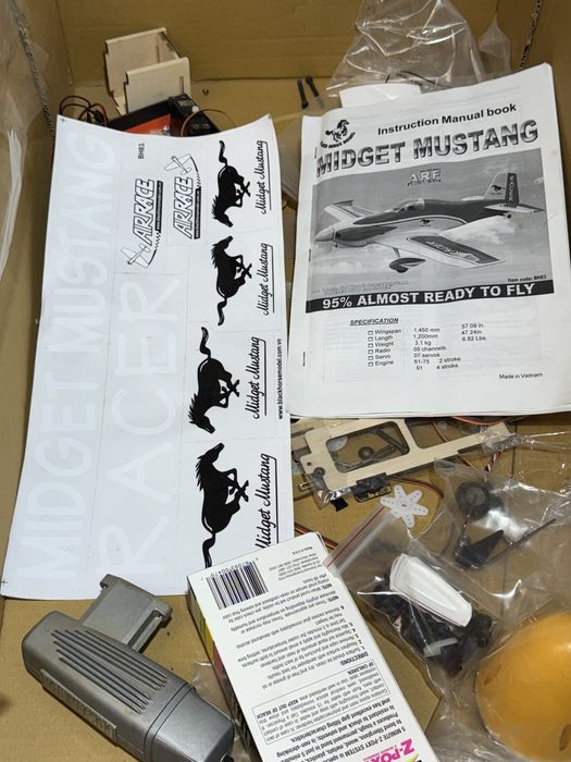 Midget Mustang motor OS AX95
