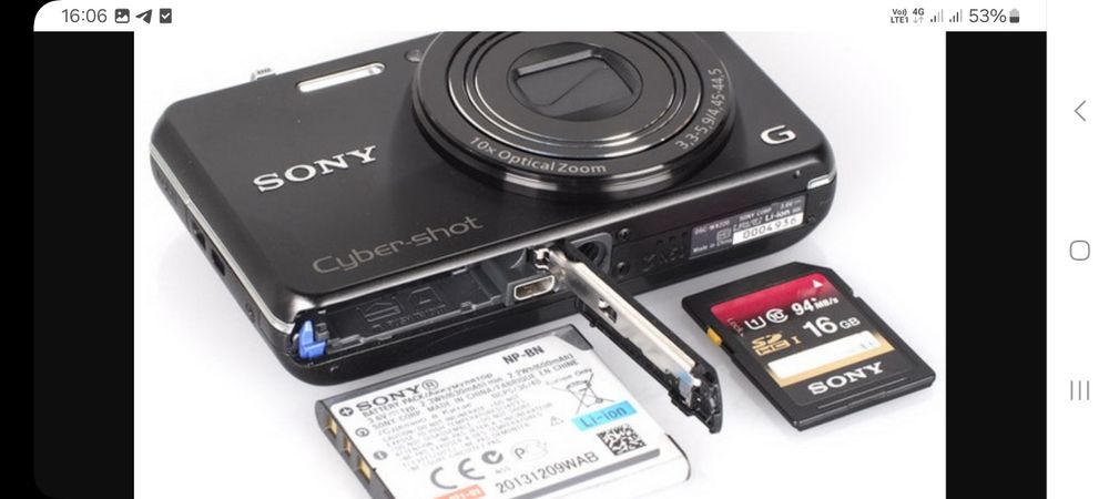 Продам фотоаппарат Sony Cybershot wx220