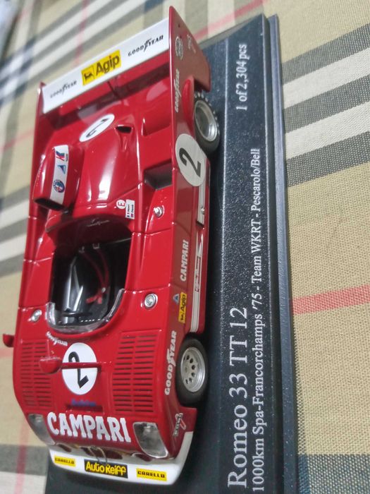 1/43 Alfa Romeo 33 TT 12 "1000km Spa-Francochamps" 1975- Minichamps
