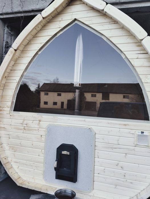 Sauna ogrodowa 3x2m