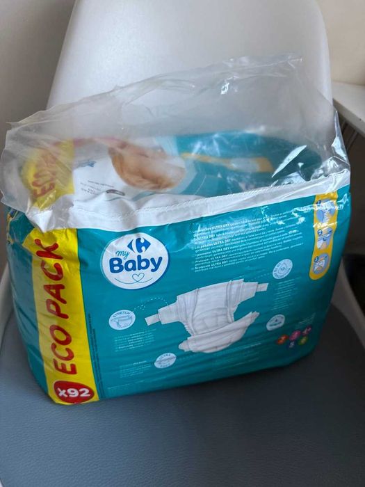 Підгузки розмір №4 по 7 грн (8-16кг), 92шт