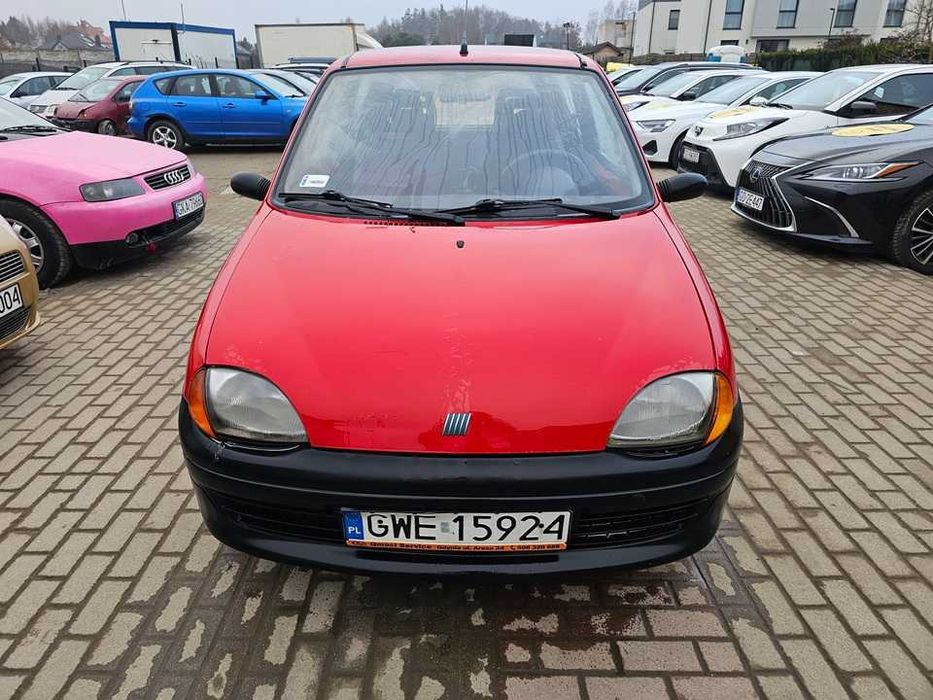 Fiat Seicento 2000r/1.1benzyna/54KM/opłaty aktualne/niski przebieg