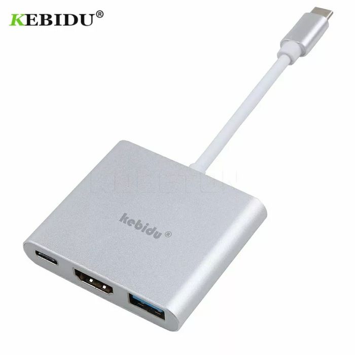 Usb-c para hdmi 4k USB-C HUB carregamento simultâneo (pd) USB PORT 3.064738469187074122