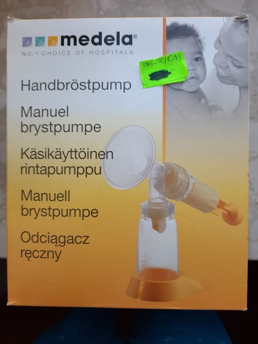 Ręczny laktator odciągacz medela