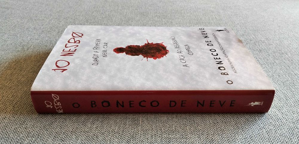 Livro "O boneco de neve" Jo Nesbo