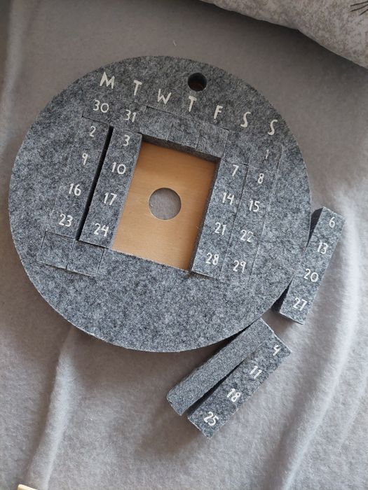 Kalendarz miesięczny zero waste
