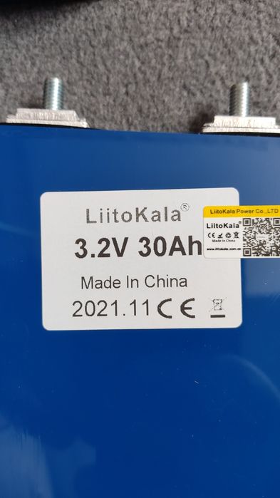 Zestaw baterii 4x 30Ah 3.2V