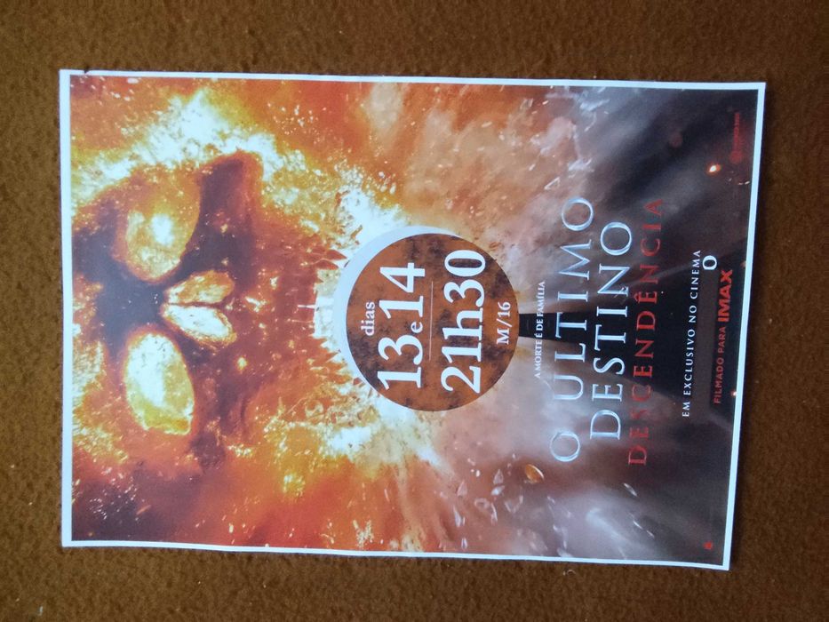 Cartazes promocionais de cinema - lote 5 - portes incluidos