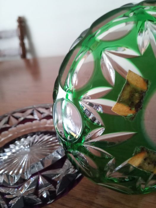Cinzeiros em cristal double