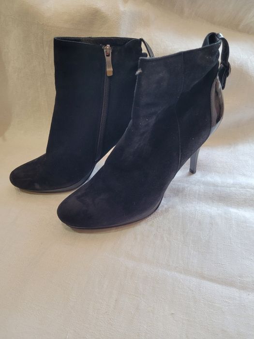 Ботинки демисизонные нубук 40вый размер