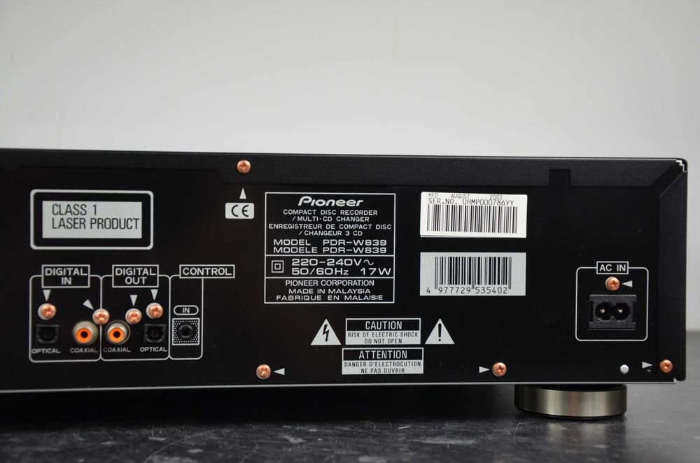 PIONEER PDR-W839 Nagrywarka CD-R Pilot Okazja