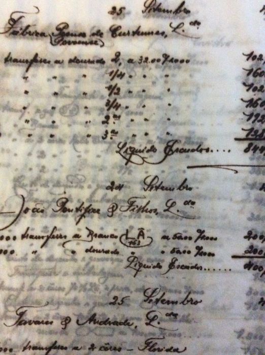 Copiador original manuscrito,  1950. Empresas de Portugal Continental.