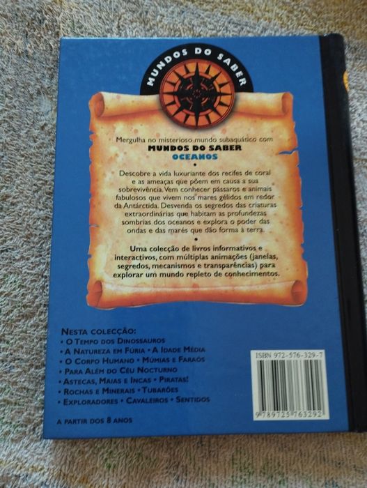 Livro "Oceanos".