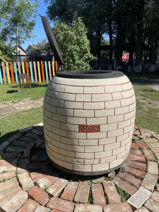 Тандир на дровах