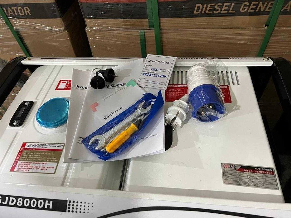 Генератор Дизельний 8квт, GUCBIR GJD8000H