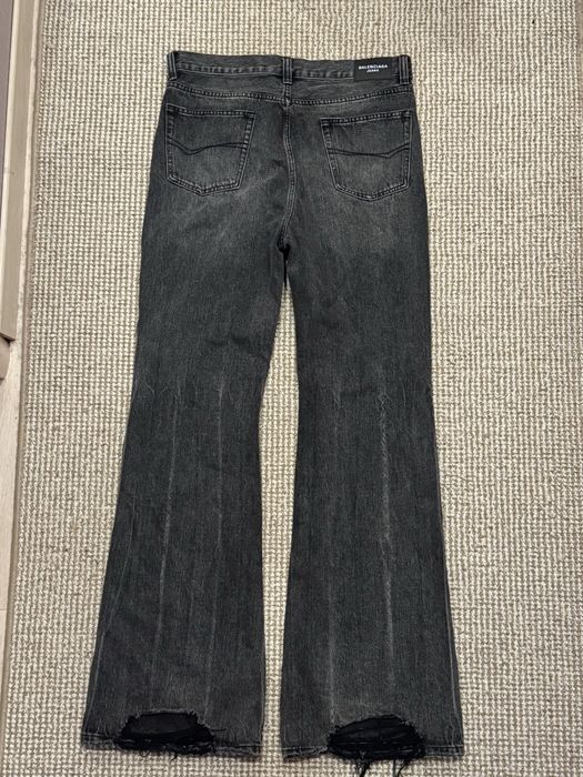 balenciaga lost tape flared jeans - купить мужские джинсы - Цена