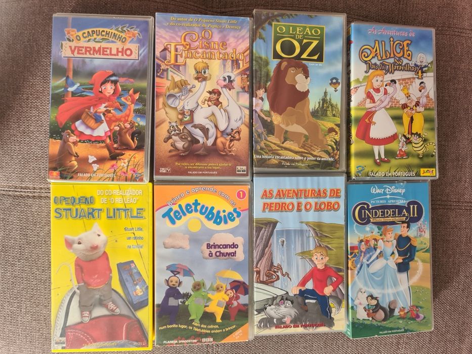 Cassetes VHS, como nivas