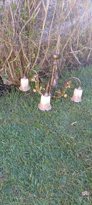 Candeeiro vintage em bom estado