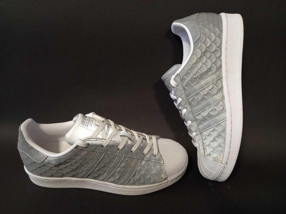 Adidas Superstar  - SREBRNY-zmienia kolory!