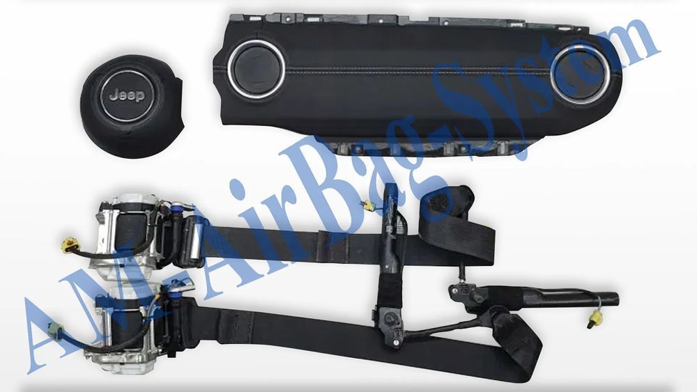 Jeep Wrangler JL Deska Rozdzielcza Poduszki Pasy AirBag Konsola Kokpit Pulpit Regeneracja Naprawa