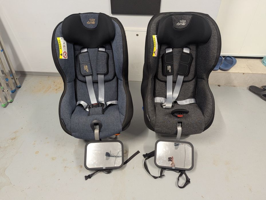 Fotelik Britax Romer Max Way Plus + lusterko