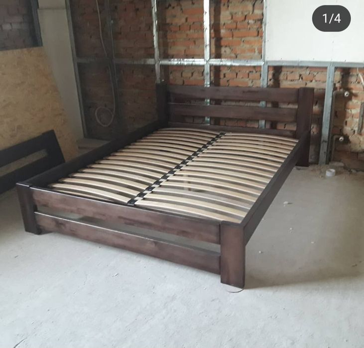 Дерев'яне ліжко, деревянная кровать, мебель в спальню,мебель под заказ