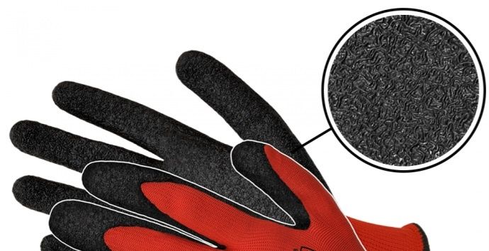 Рукавички робочі Ogrifox з спіненого латексу