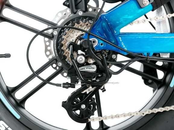 Rower elektryczny Vortex Jobobike - NOWOŚĆ, fatbike, pełna amortyzacja