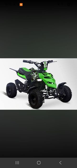 Moto quatro de criança