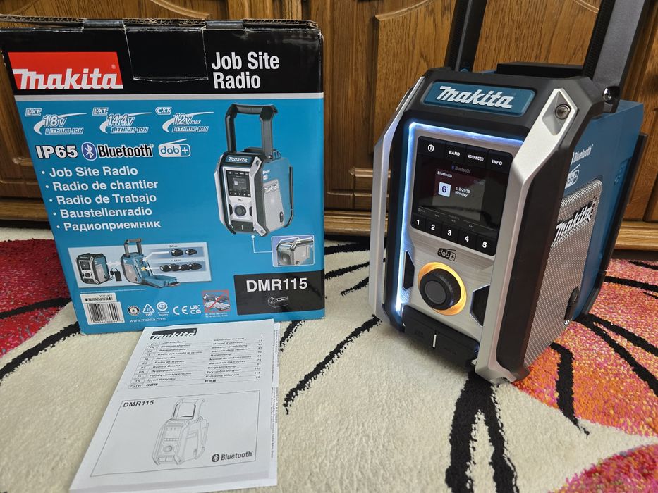 Radio Makita DMR115 Bluetooth nowe