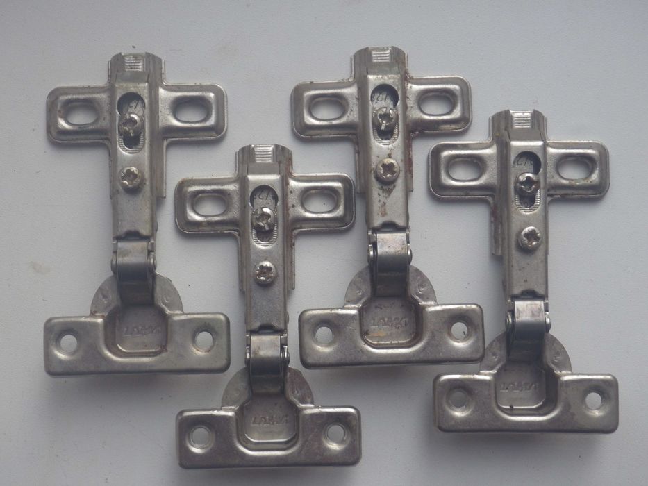 Петли накладные 1425 LAMA, 12 штук, цена за все.