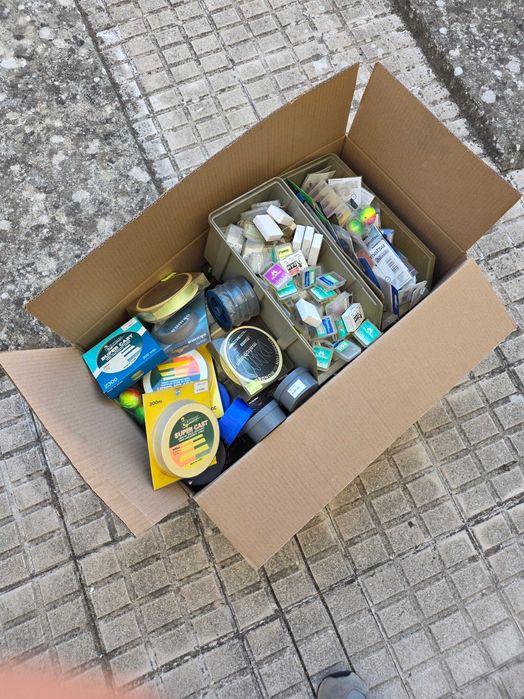 Material  de pesca de barragem