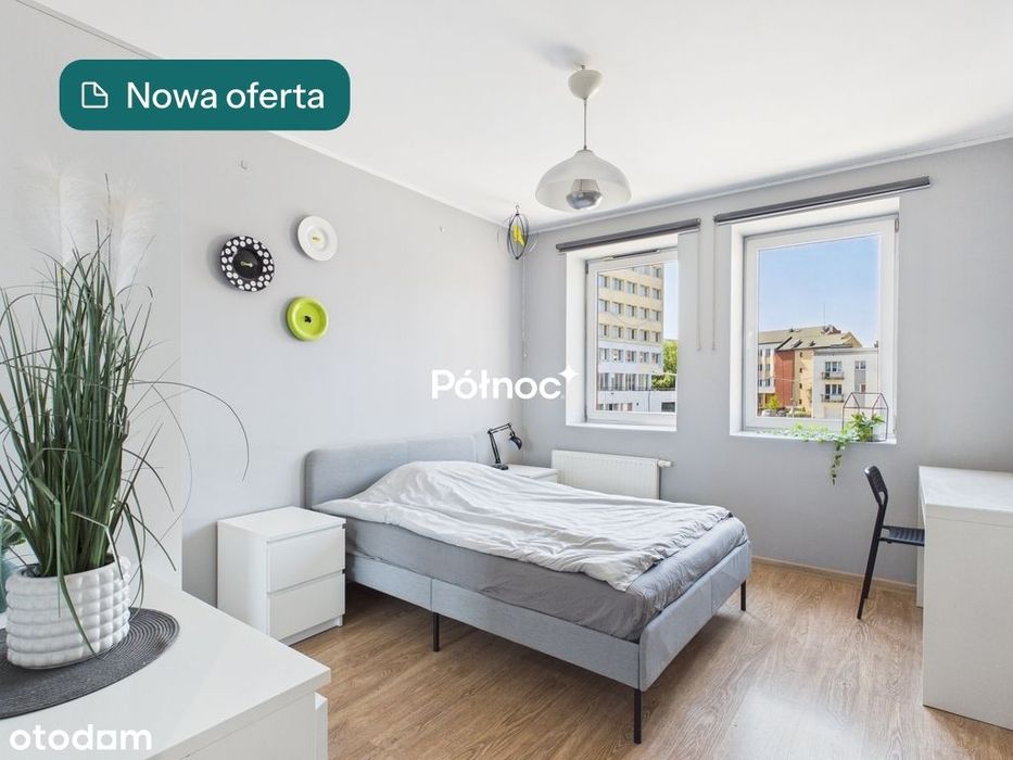 Komfortowe 3 pokoje, 2 łazienki,  CH Wzorcownia