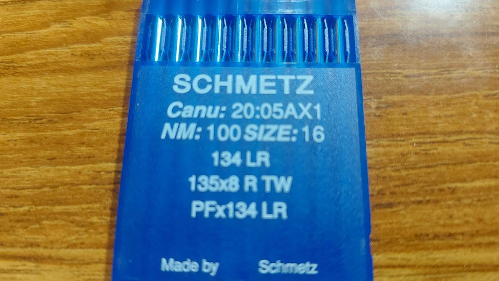 Иглы швейные SCHMETZ. INNOVA Германия для промышленных швейных машин.