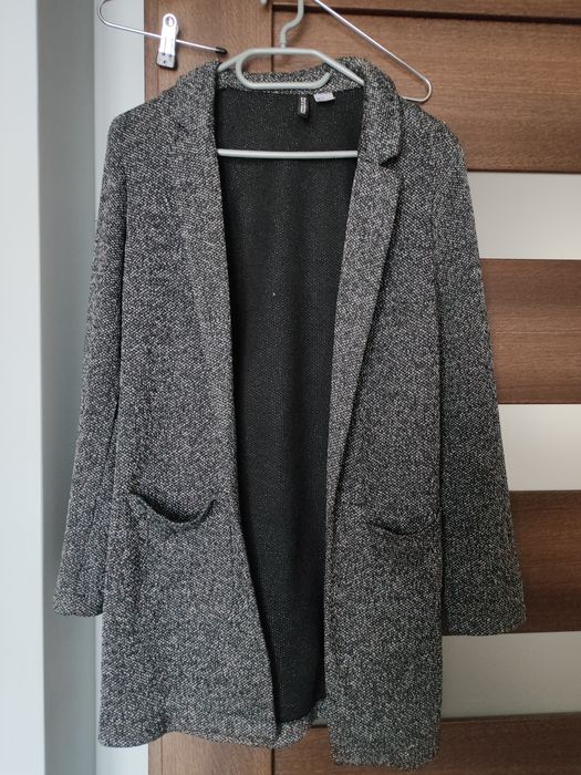Długi żakiet styl casual