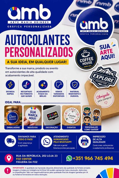 Autocolantes Personalizados