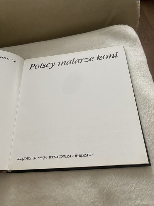 Polscy malarze koni autor Marek Kwiatkowski