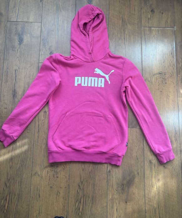 Жіноча толстовка PUMA з капюшоном, (худі) рожева