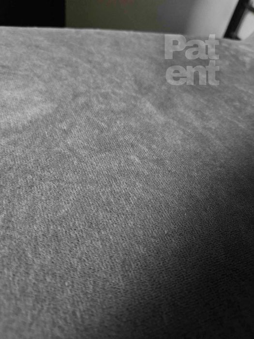 Pokrowce na krzesła miękkie welurowe komplet szare 4 sztuki