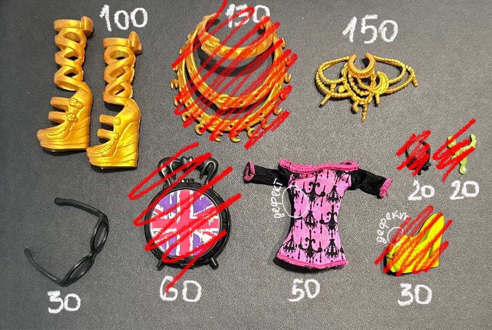Аксесуари монстер хай, monster high