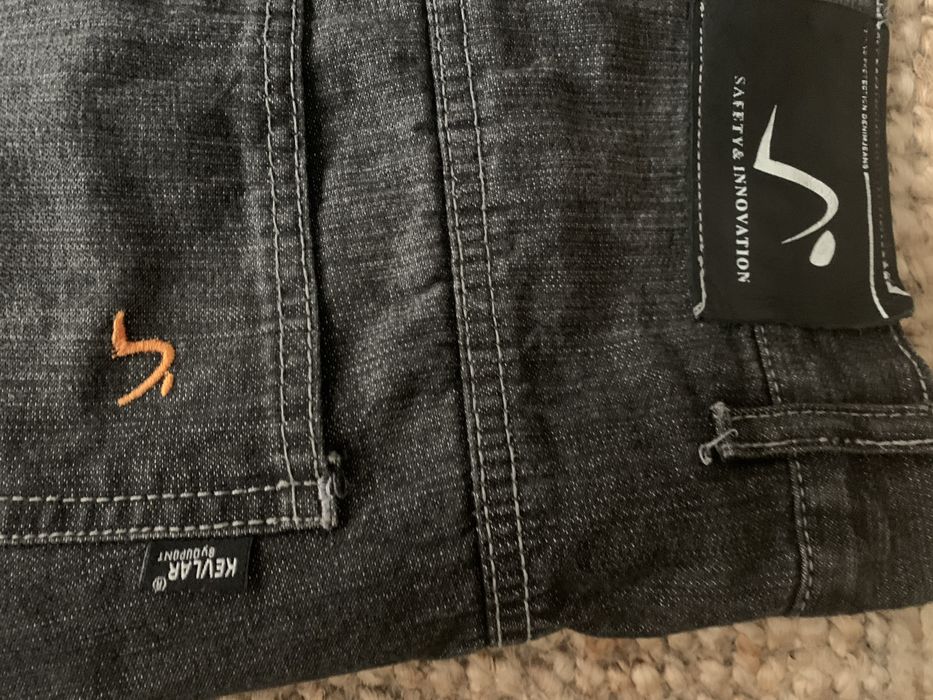 Calças kevlar/jeans para motociclismo