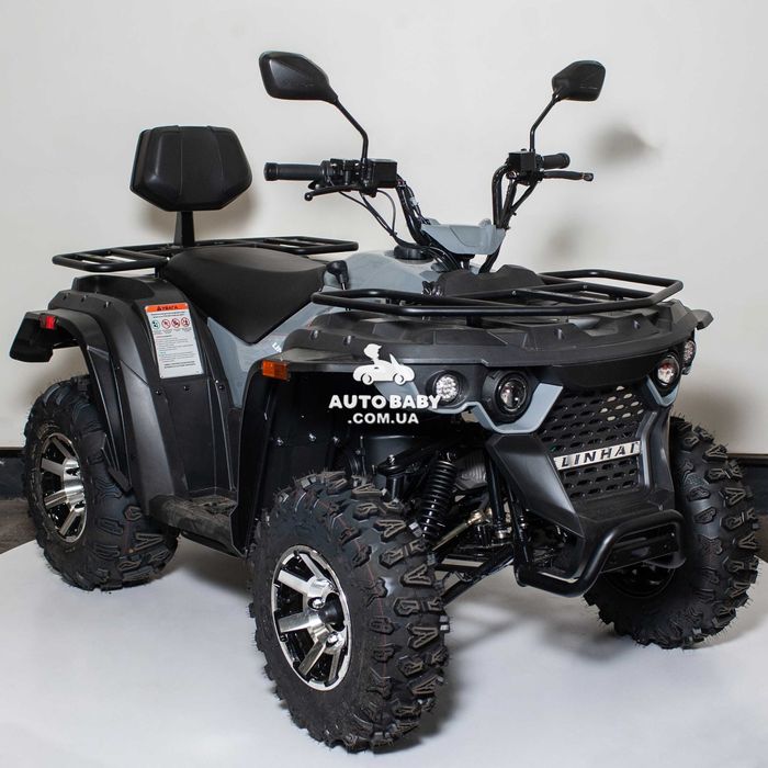 Новый Квадроцикл Linhai Yamaha M170 Серый! Гарантия! — Квадрошоп