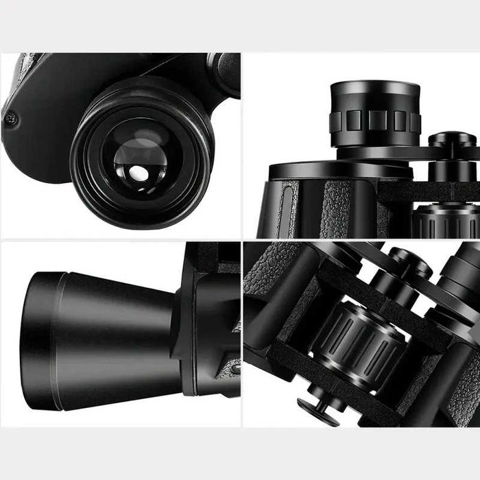 Бінокль 20х50, прогумований бінокуляр для полювання, риболовлі