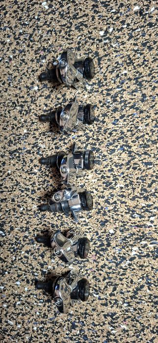 D'Addario Auto-Trim Locking Tuning Machine Set - Chrome